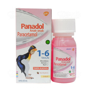 Panadol Sirup 60ml (per Botol)